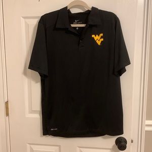 Nike Dri-fit WVU Golf Polo